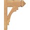 Ekena Millwork Merced Arts & Crafts Smooth Outlooker, Western Red Cedar, 5 1/2"W x 12"D x 16"H OUT06X12X16MRC03SWR - alternate 2